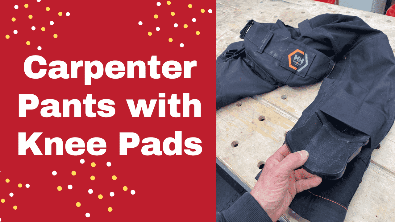 Carpenter Pants with Knee Pads