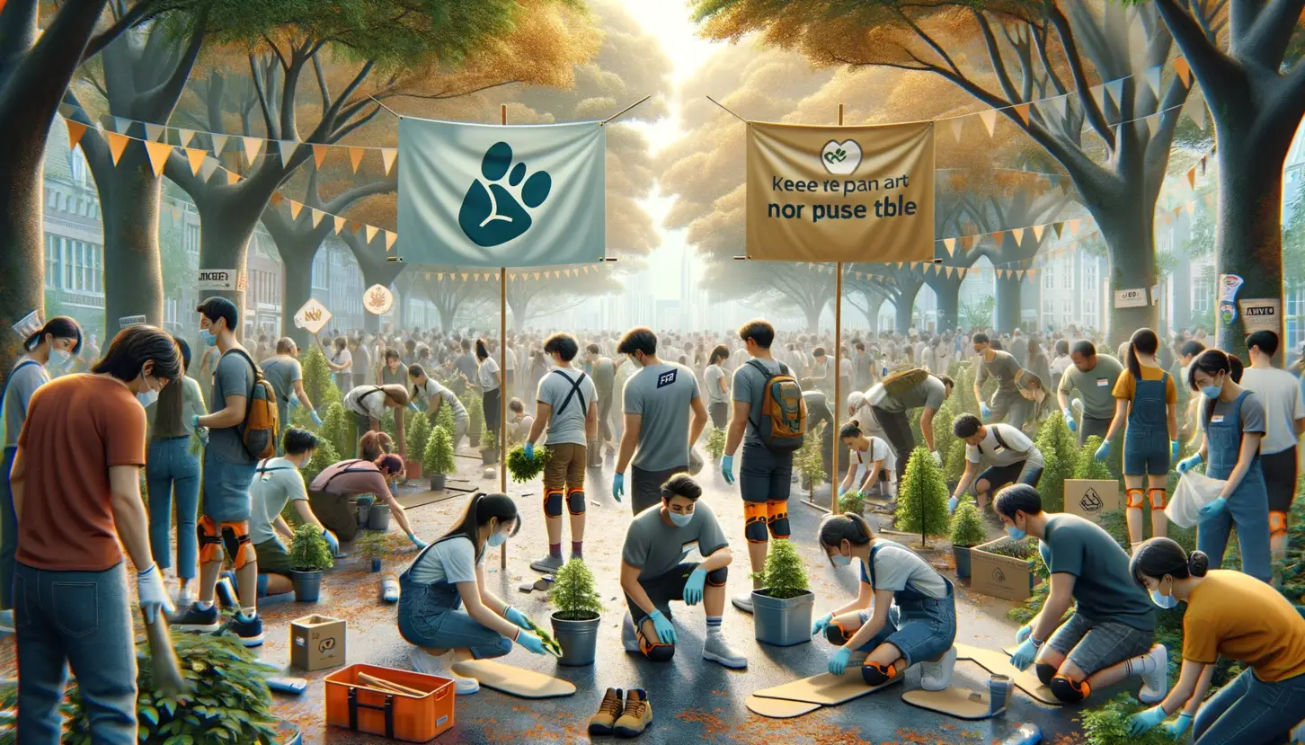 Community Initiatives by Knee Pad Manufacturers